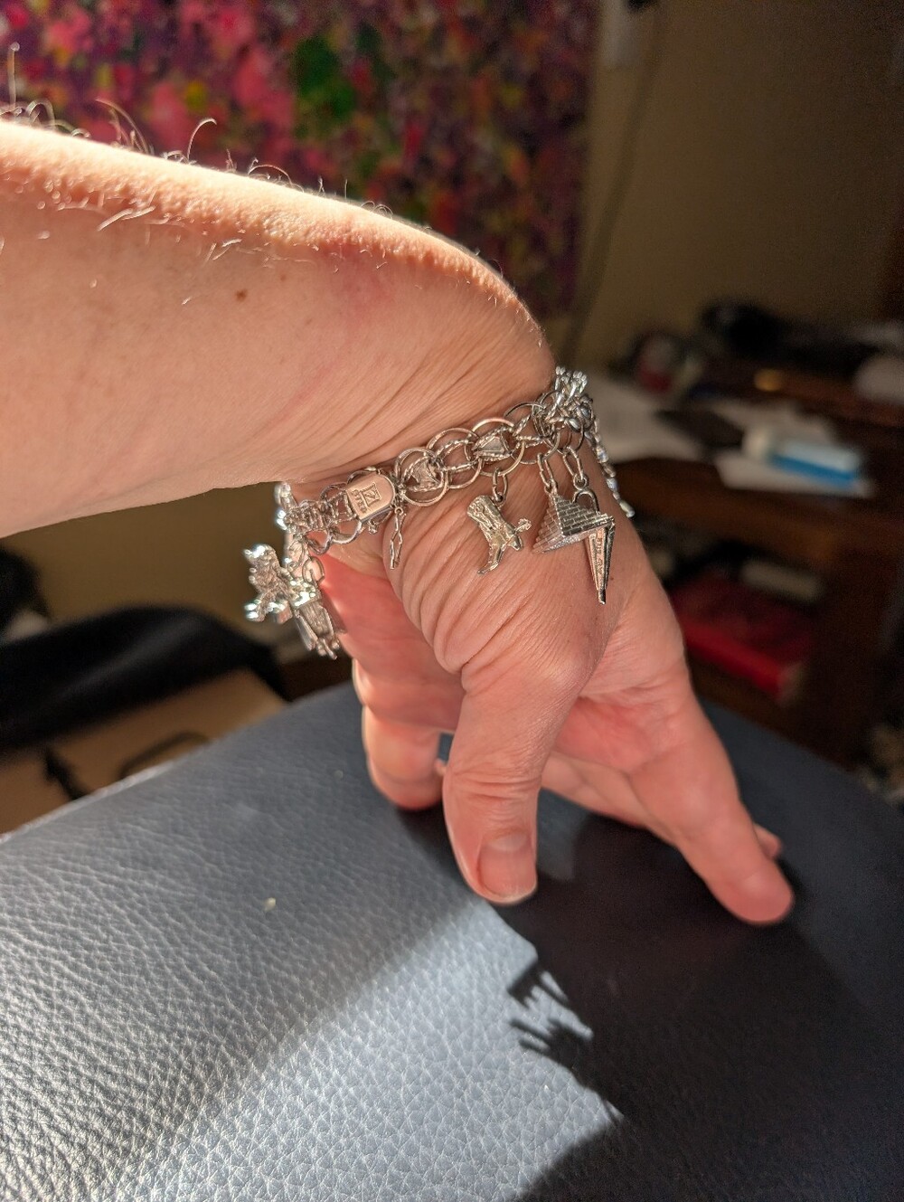 Forstner Vintage Sterling Silver Souvenir Charm Bracelet — 38 Grams - Picture 12 of 12